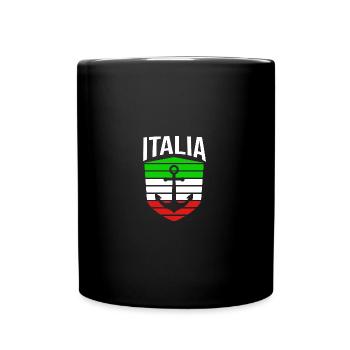 Italia Italian Italian Italy - Full Colour Mug - black - Front