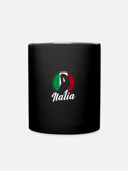 Italie Italien Italien Italie - Mug uni - noir