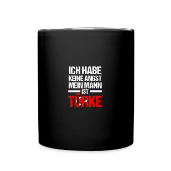 Türken Türkei - Tasse einfarbig - Schwarz - Vorne