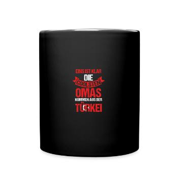 Turks Grandma Grandma Turkey - Full Colour Mug - black - Front