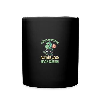 Halloween Costume Dinosaur Halloween - Full Colour Mug - black - Front