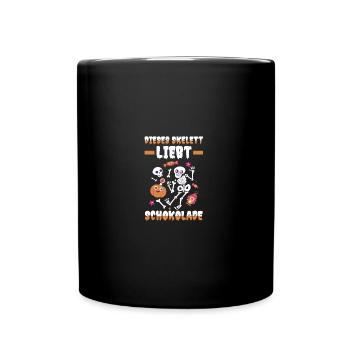 Halloween Costume Skelet Halloween - Full Colour Mug - black - Front