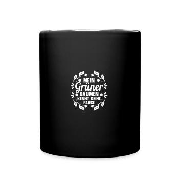 Gardener Hobby Gardener Garden - Full Colour Mug - black - Front