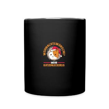 Père Noël Fête de Noël Noël Chats - Mug uni - noir - Devant