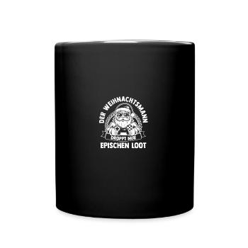 Père Noël Gaming Noël Noël - Mug uni - noir - Devant