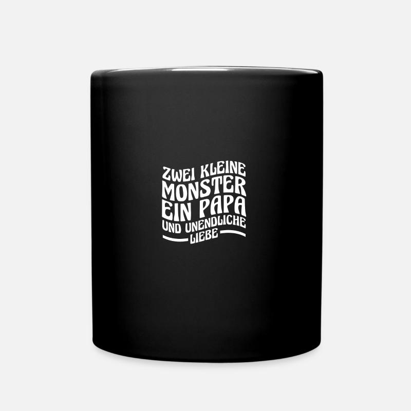 Père de 2 enfants - Mug uni - noir