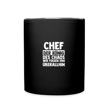Team Leader Group Leader Team Leader Head of Department - Full Colour Mug - black - Front