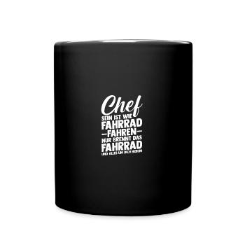 Team Leader Group Leader Team Leader Head of Department - Full Colour Mug - black - Front