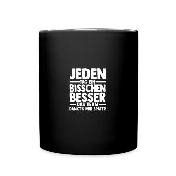 Employé Travailleur Collègue de travail - Mug uni - noir - Devant