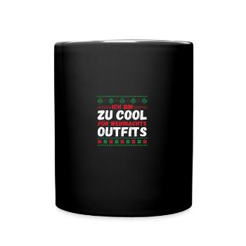 Christmas Ugly Christmas - Full Colour Mug - black - Front