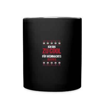 Christmas Ugly Christmas - Full Colour Mug - black - Front