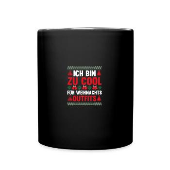 Christmas Ugly Christmas - Full Colour Mug - black - Front