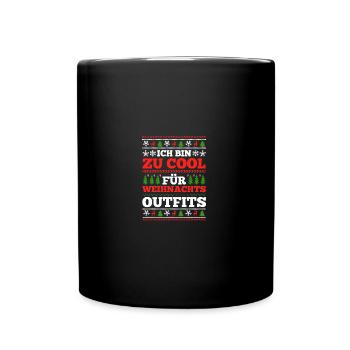 Christmas Ugly Christmas - Full Colour Mug - black - Front