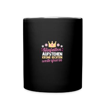 Costume de carnaval Carnaval - Mug uni - noir - Devant