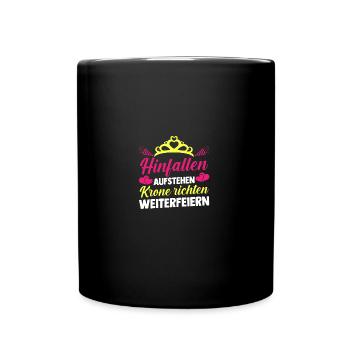 Costume de carnaval Carnaval - Mug uni - noir - Devant