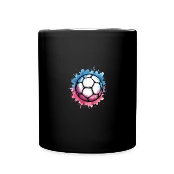 handball geschenkideen - handbälle - Tasse einfarbig - Schwarz - Vorne