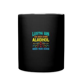 Carnival Costume Beer Carnival Carnival - Full Colour Mug - black - Front