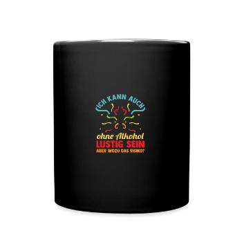 Carnival Costume Beer Carnival Carnival - Full Colour Mug - black - Front