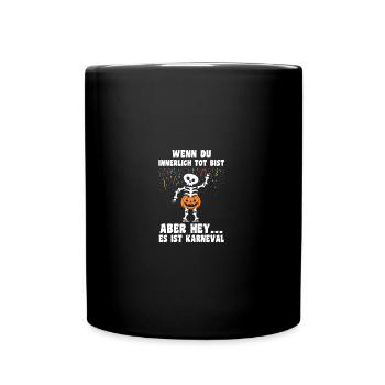 Costume de carnaval Carnaval - Mug uni - noir - Devant