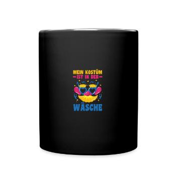 Costume de carnaval Carnaval - Mug uni - noir - Devant