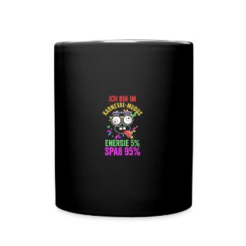 Costume de carnaval Carnaval - Mug uni - noir - Devant