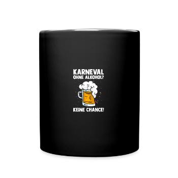 Costume de carnaval Carnaval - Mug uni - noir - Devant