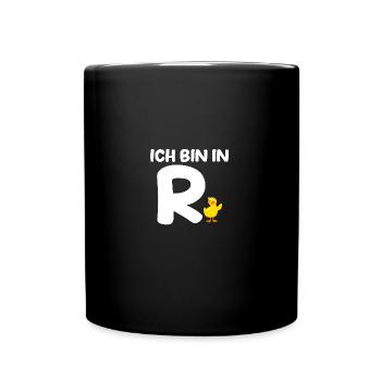 Pension de retraite des retraités Pension de retraite Duck - Mug uni - noir - Devant