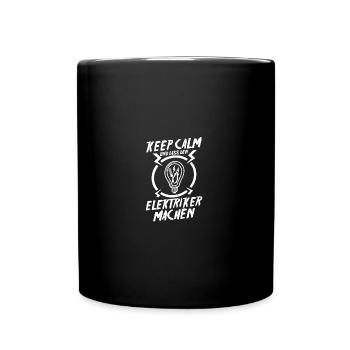 Maître électricien Ingénieur électricien Électricien - Mug uni - noir - Devant
