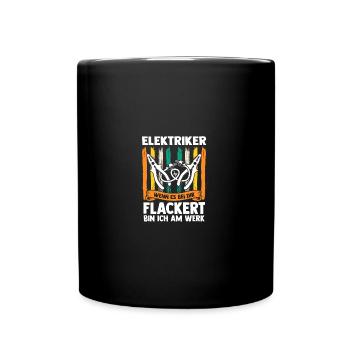 Maître électricien Ingénieur électricien Électricien - Mug uni - noir - Devant