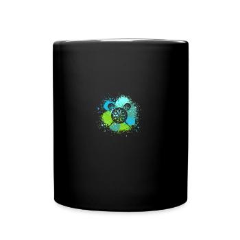 Joueur de fléchettes Fléchettes - Mug uni - noir - Devant