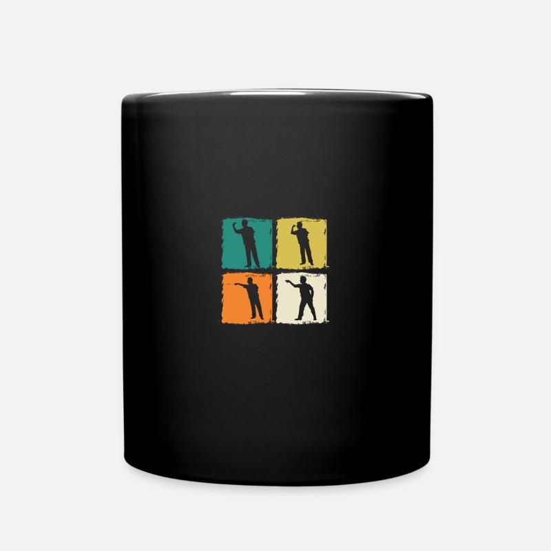 Darts player Darts - Full Colour Mug - black