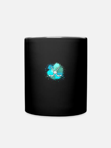 Joueurs de hockey sur glace Hockey sur glace - Mug uni - noir