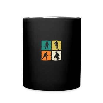 Hockey Players Hockey - Full Colour Mug - black - Front