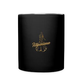 Philippinen Filipina Stolz Kleid Pinay I Geschenk - Tasse einfarbig - Schwarz - Vorne