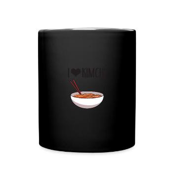 Cuisine asiatique coréenne Kimchi I cadeau - Mug uni - noir - Devant