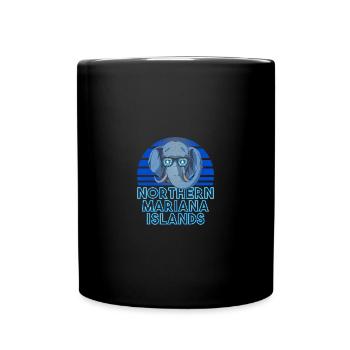 Îles Mariannes du Nord - Mug uni - noir - Devant