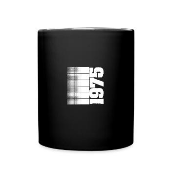 1975 - Tasse einfarbig - Schwarz - Vorne