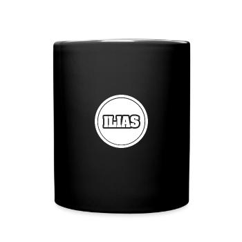 Prénom Ilias - Mug uni - noir - Devant