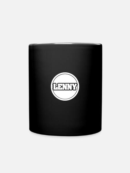 Lenny - Tasse einfarbig - Schwarz