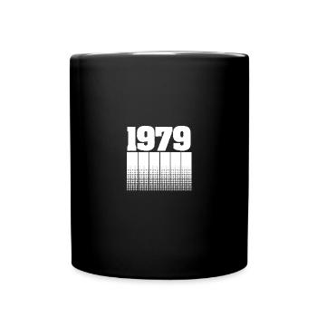 Né en 1979 - Mug uni - noir - Devant