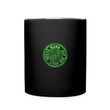 mutti 2000 - Tasse einfarbig - Schwarz - Vorne