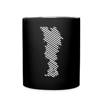 Randonneurs - (5) - Mug uni - noir - Devant