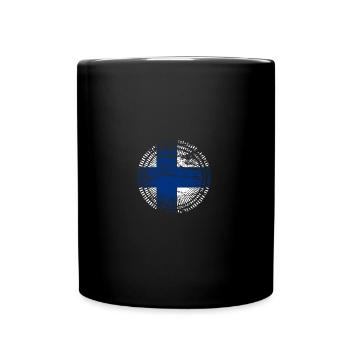 Finland - Full Colour Mug - black - Front