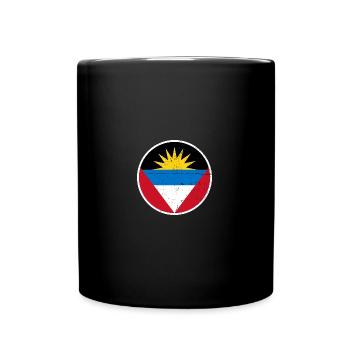 Antigua & Barbuda Drapeau Antiguan - Mug uni - noir - Devant