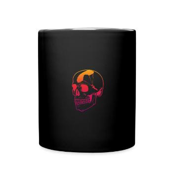Fallschirmspringen Skydiving Base Jumping sport - Tasse einfarbig - Schwarz - Vorne