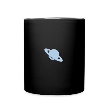 Système solaire - Planètes - Espace - Mug uni - noir - Devant