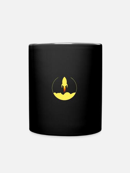 Fusée rétro - Space Space - Nasa - Mug uni - noir