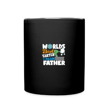 Worlds best Farter - Full Colour Mug - black - Front
