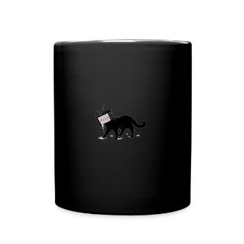 kitten - Full Colour Mug - black - Front