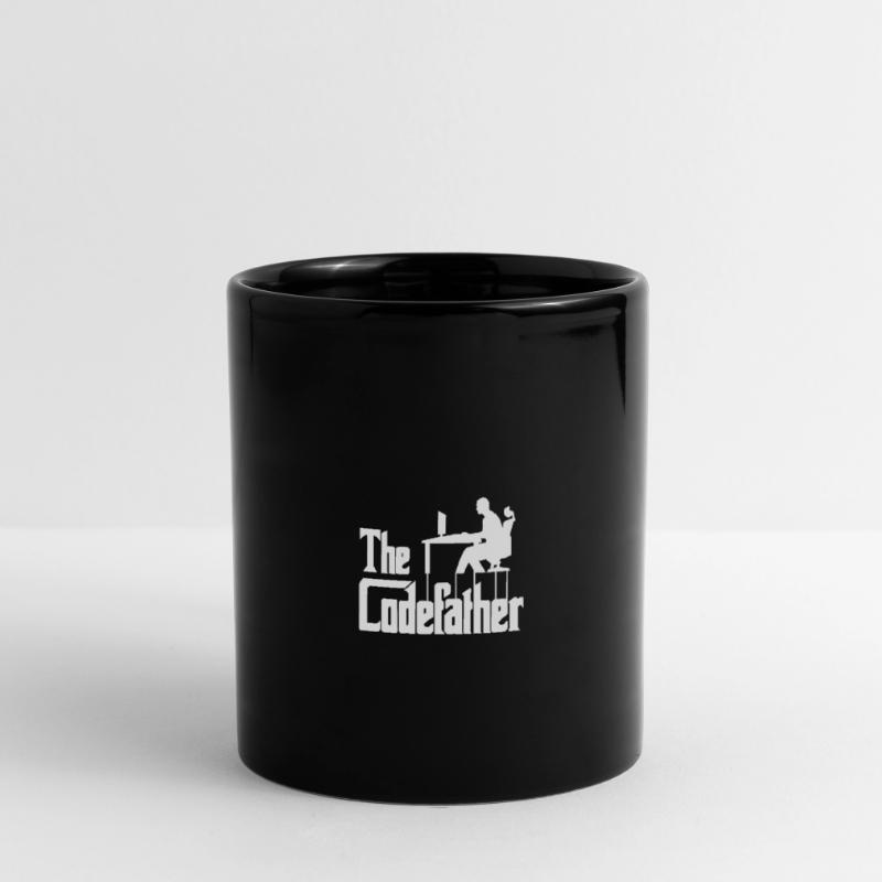 The Codefather Informatiker Programmierer Computer Tasse einfarbig